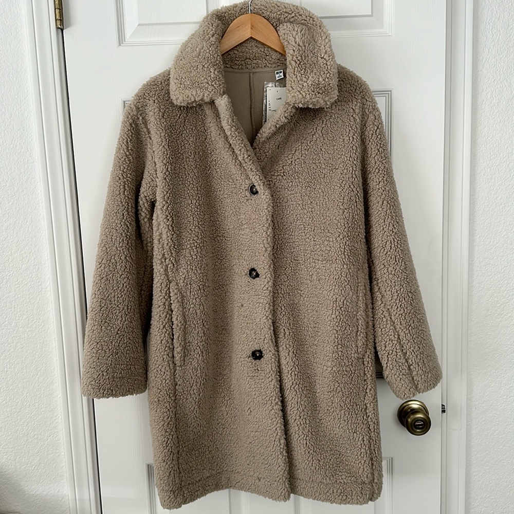 NWT Uniqlo Windproof Fleece Jacket